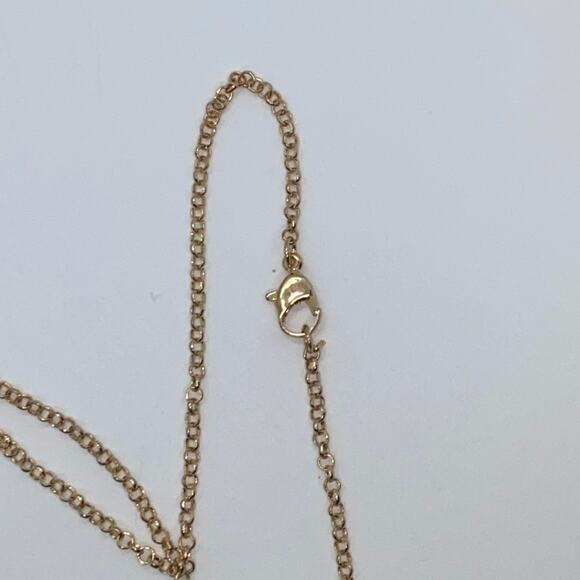 Bronze-Tone Multicolor Glitter Sparkle Necklace - Picture 5 of 6